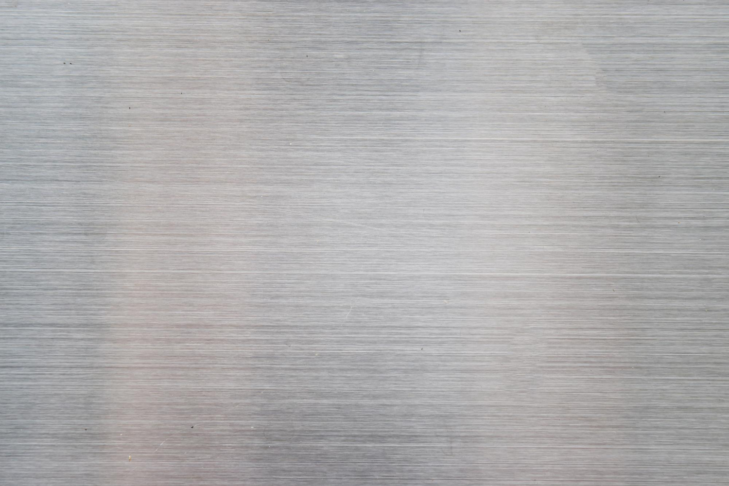 Stainless steel with hairline finish